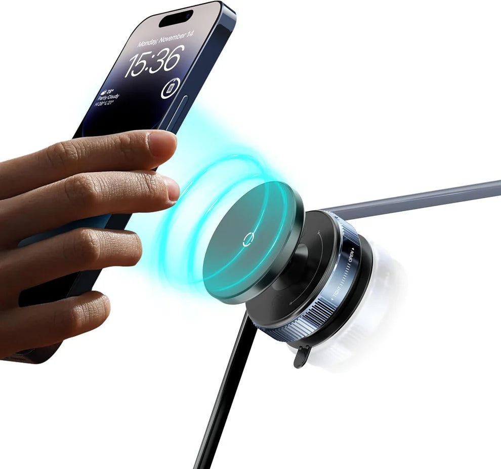 48%OFF - Magnetic Car/Desk Phone Holder With 2 Pcs MicroFiber Clothes + Brush