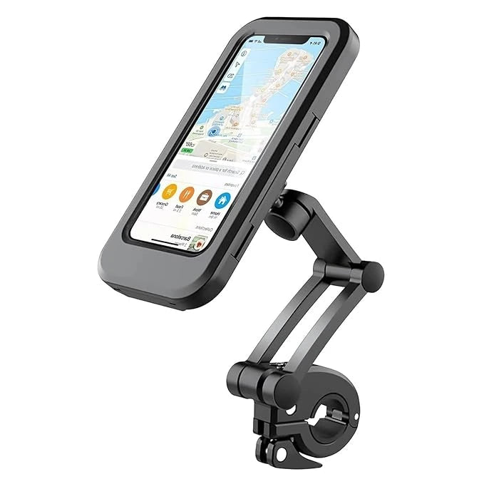 60%OFF - Bike Waterproof Cell Phone Holder | Touch-Sensitive Screen Compatible, 4 In - 7.2 in " Smartphones