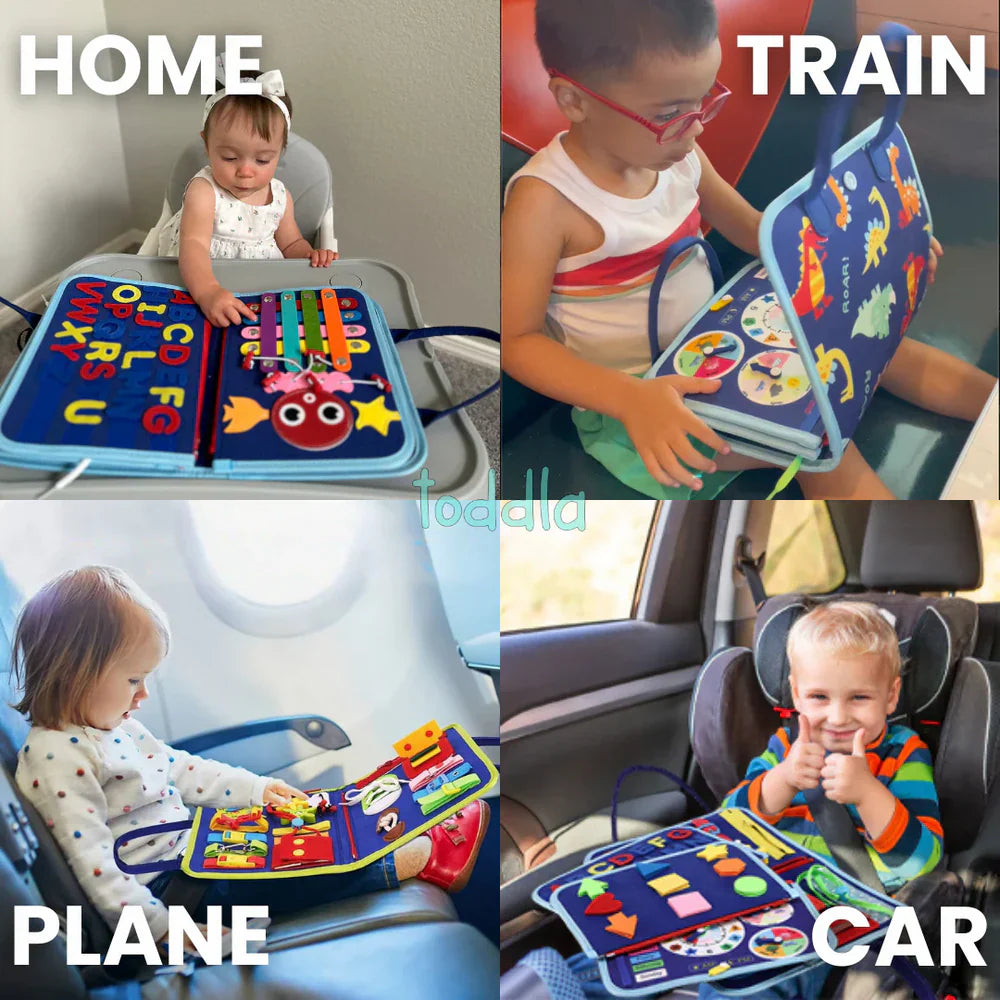 PlayWise™ - Montessori Busy Board 2025