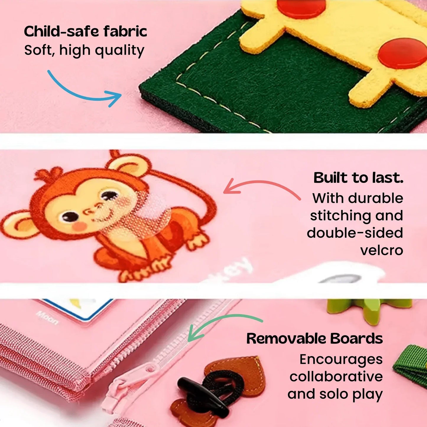 PlayWise™ - Montessori Busy Board 2025