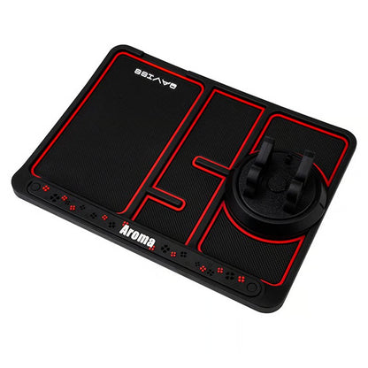 Limited Offer 50%OFF - Anti-Slip Car Dashboard Mat + Mobile Phone Holder + 2X Microfiber cloth with Car cleaning Brush