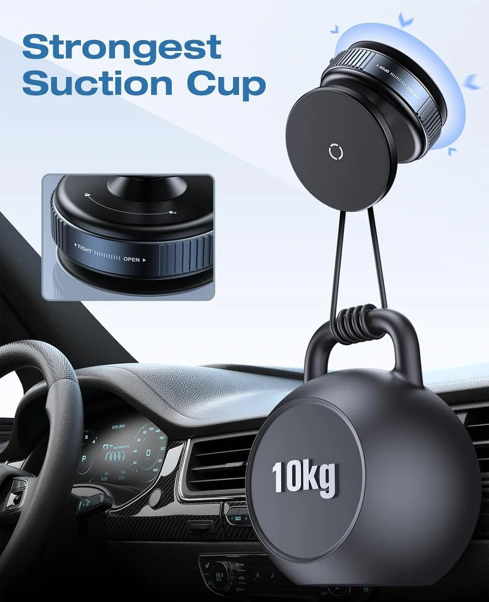 48%OFF - Magnetic Car/Desk Phone Holder With 2 Pcs MicroFiber Clothes + Brush