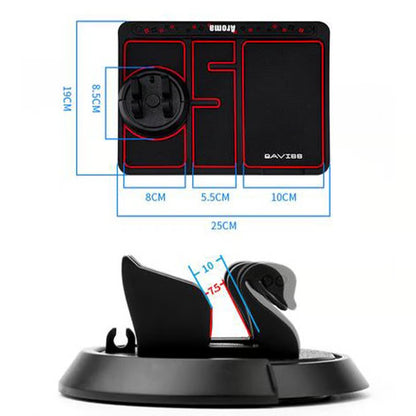 Limited Offer 50%OFF - Anti-Slip Car Dashboard Mat + Mobile Phone Holder + 2X Microfiber cloth with Car cleaning Brush