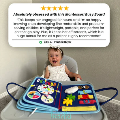 PlayWise™ - Montessori Busy Board 2025
