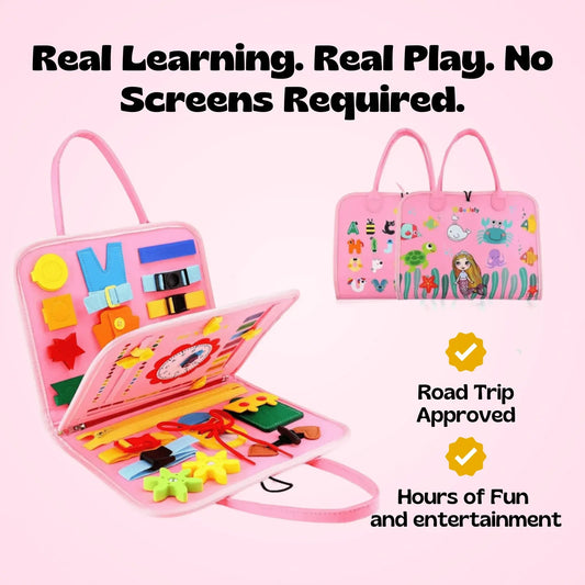 PlayWise™ - Montessori Busy Board 2025