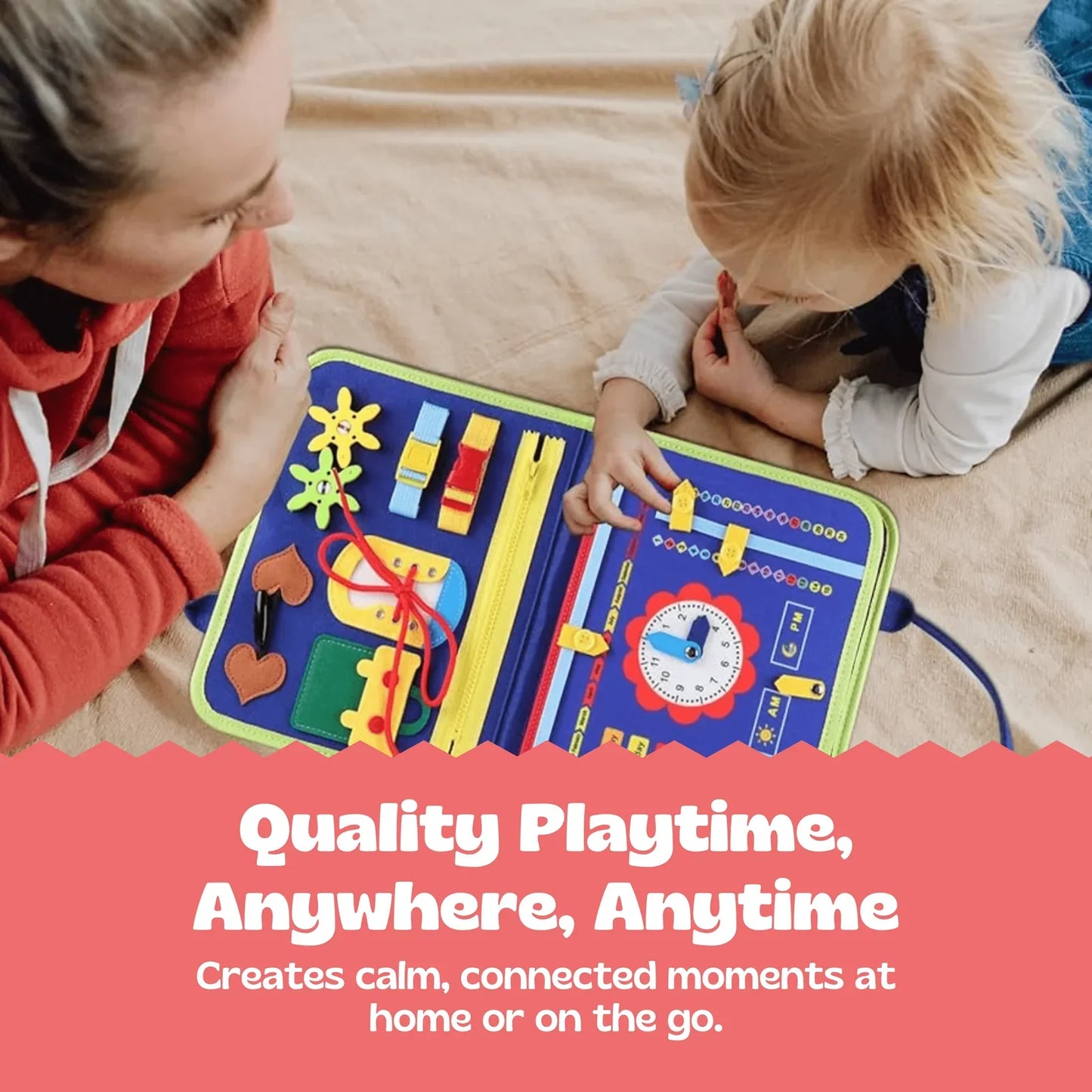 PlayWise™ - Montessori Busy Board 2025