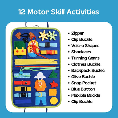 PlayWise™ - Montessori Busy Board 2025
