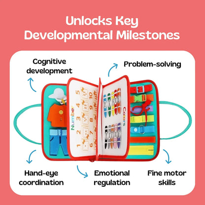 PlayWise™ - Montessori Busy Board 2025