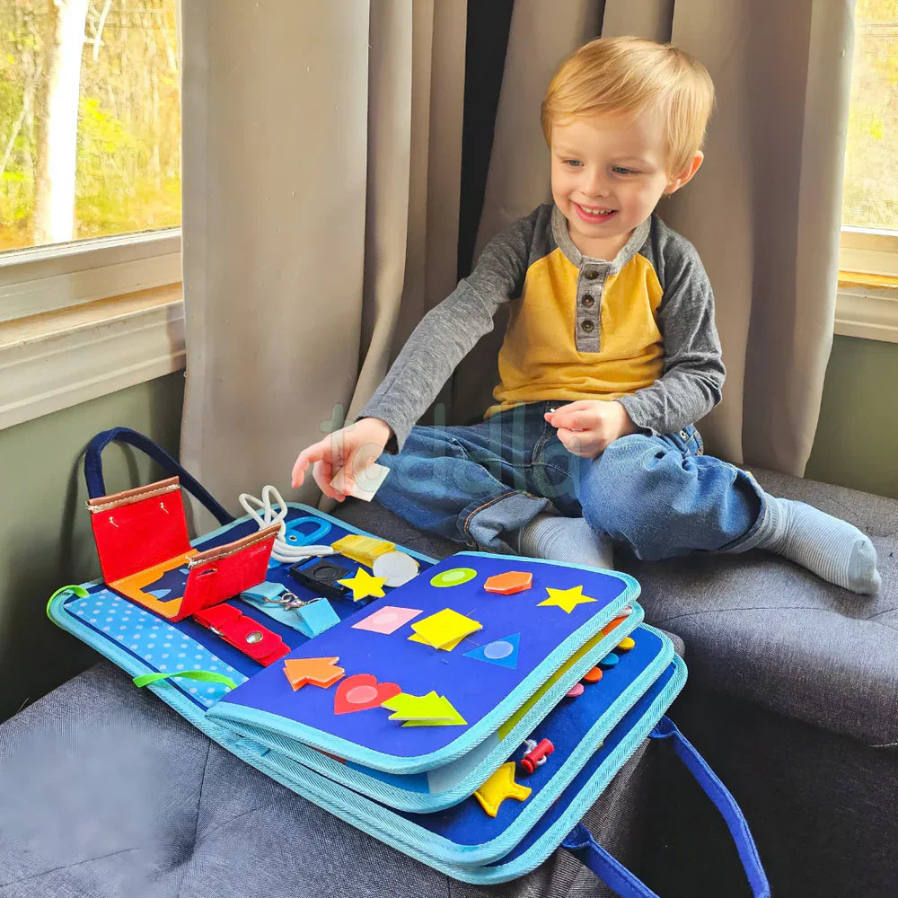 PlayWise™ - Montessori Busy Board 2025